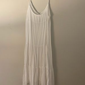 White Tank flowy dress